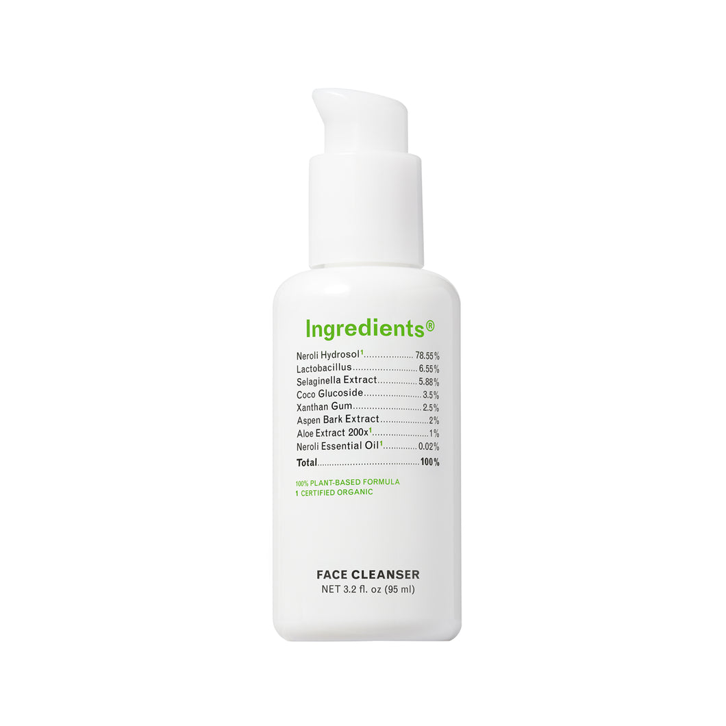 INGREDIENTS Face Cleanser